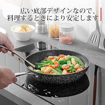 【新品】 24cm フライパン/5層構造 IH対応 Amazon｜万年 Velona nuovo フライパン 24cm 全面5層構造 IH対応